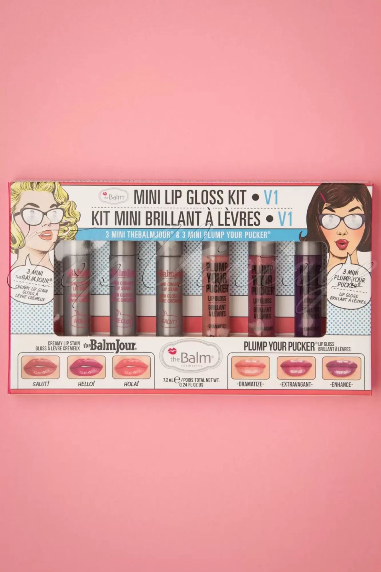 Best The Balm Mini Lip Gloss Kit Vol. 1