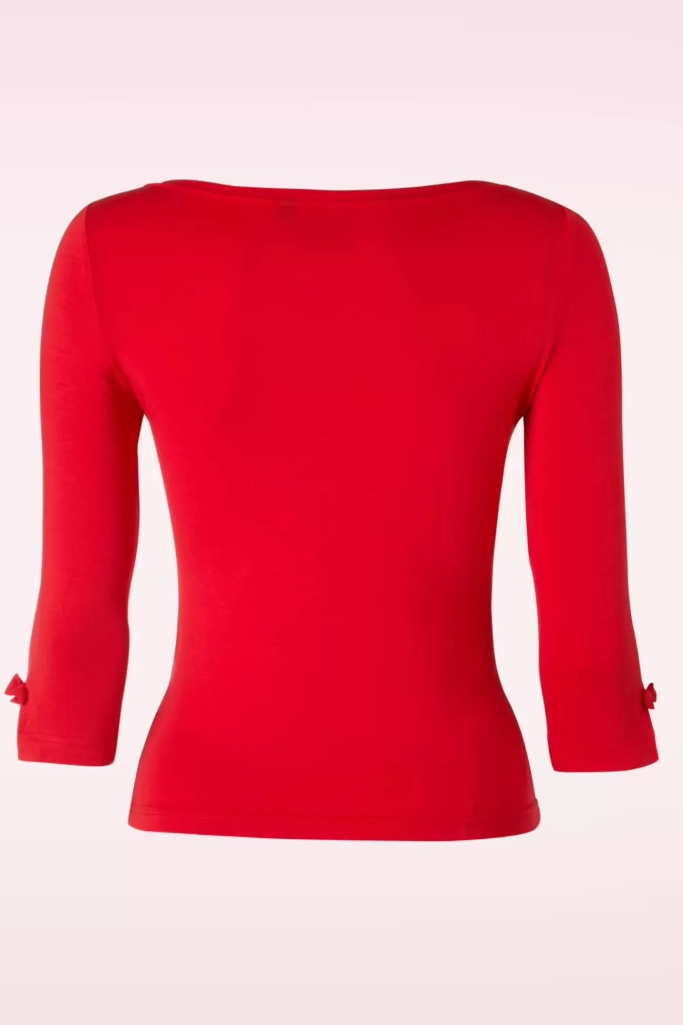 Clearance Banned Retro Modernes Love Top In Rot