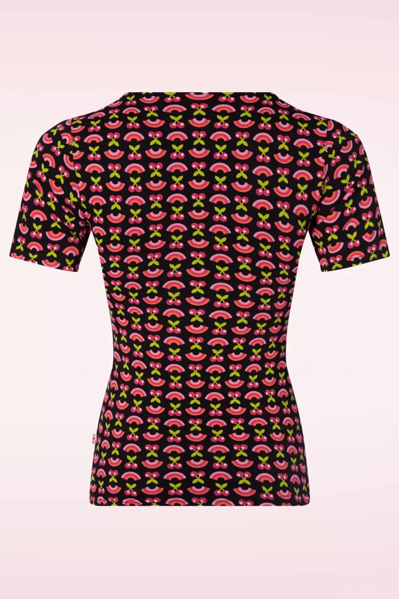 Discount Blutsgeschwister Mon Soleil Cache Top In Tutti Frutti Rainbow Dance Black