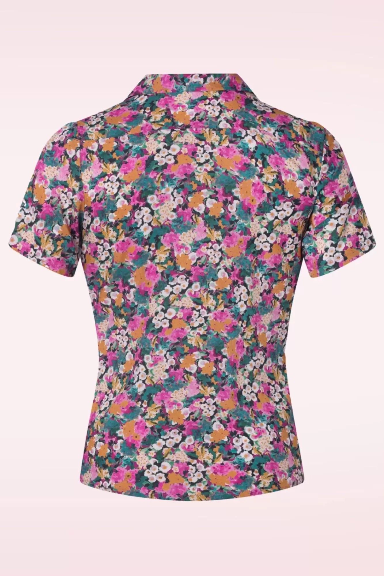 Outlet Very Cherry Montmartre Botanica Rose Bluse In Multi