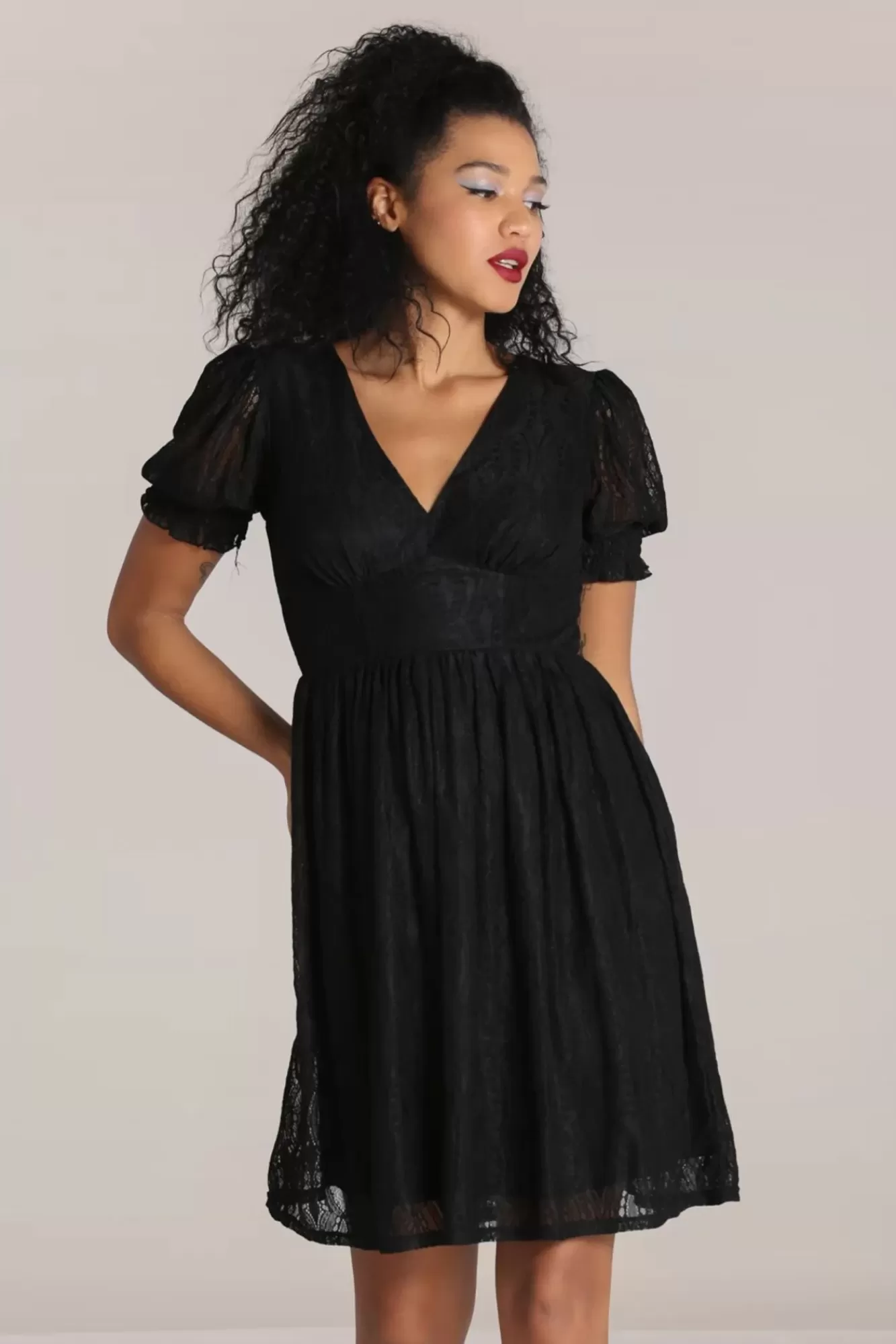 Cheap Bunny Mortem Mini Kleid In Schwarz