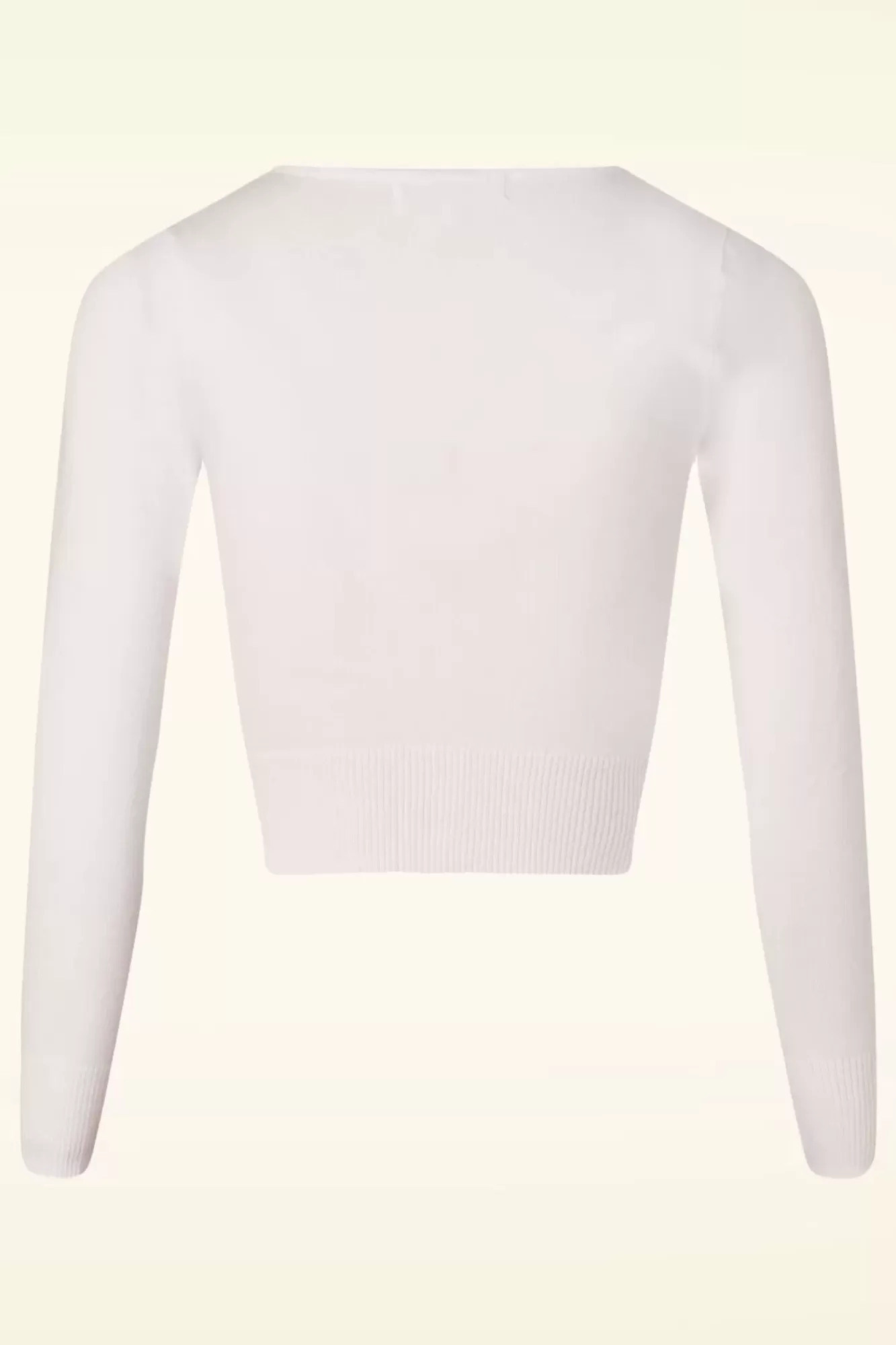 Best Sale Mak Sweater Nyla Cropped Cardigan In Off White