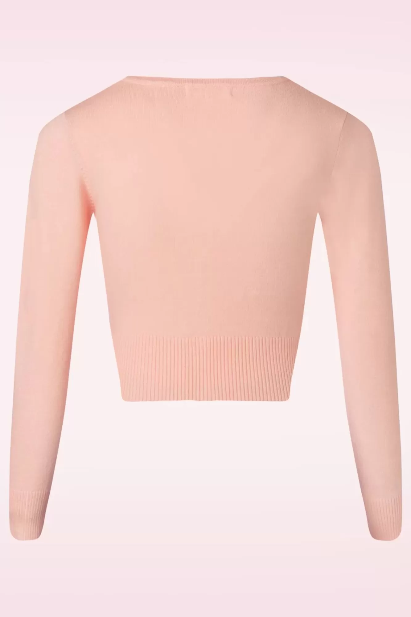 Online Mak Sweater Nyla Cropped Strickjacke In Zartrosa