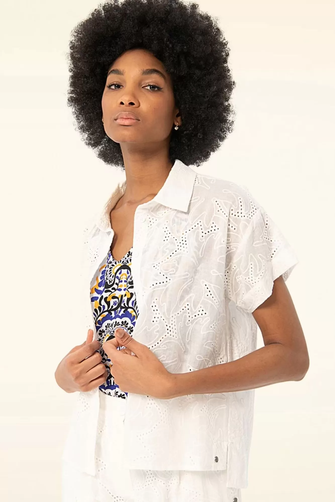 Cheap Surkana Olly Oversized Bluse In Weis