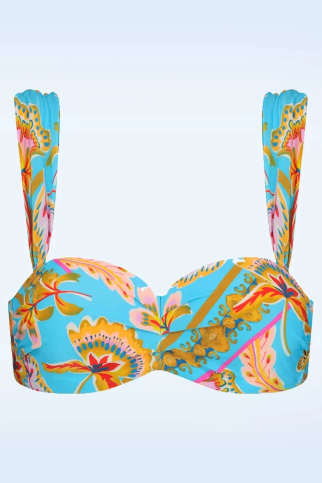 Flash Sale Cyell Orient Padded Bikini Top In Blau