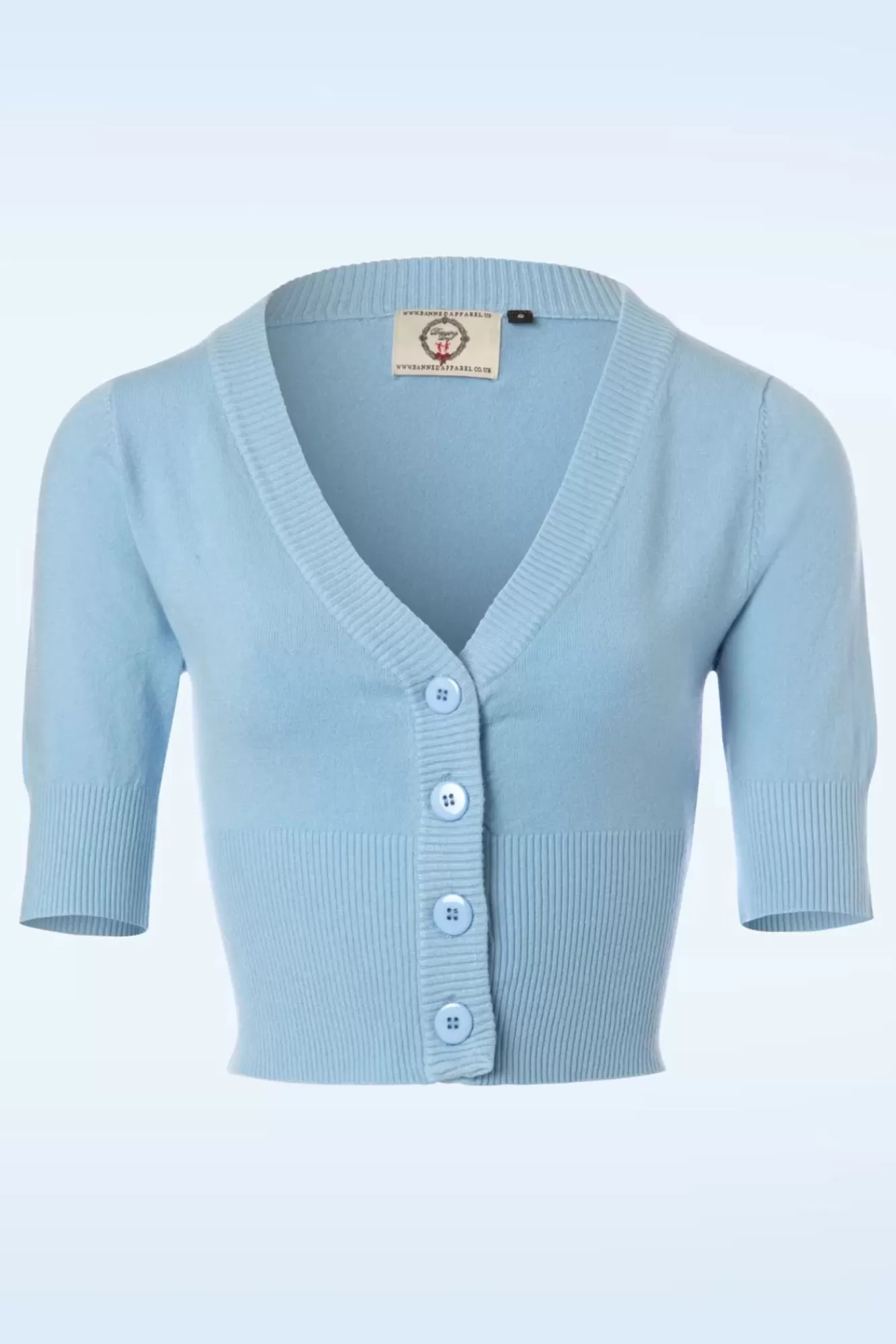 Store Banned Retro Overload-Cardigan In Babyblau