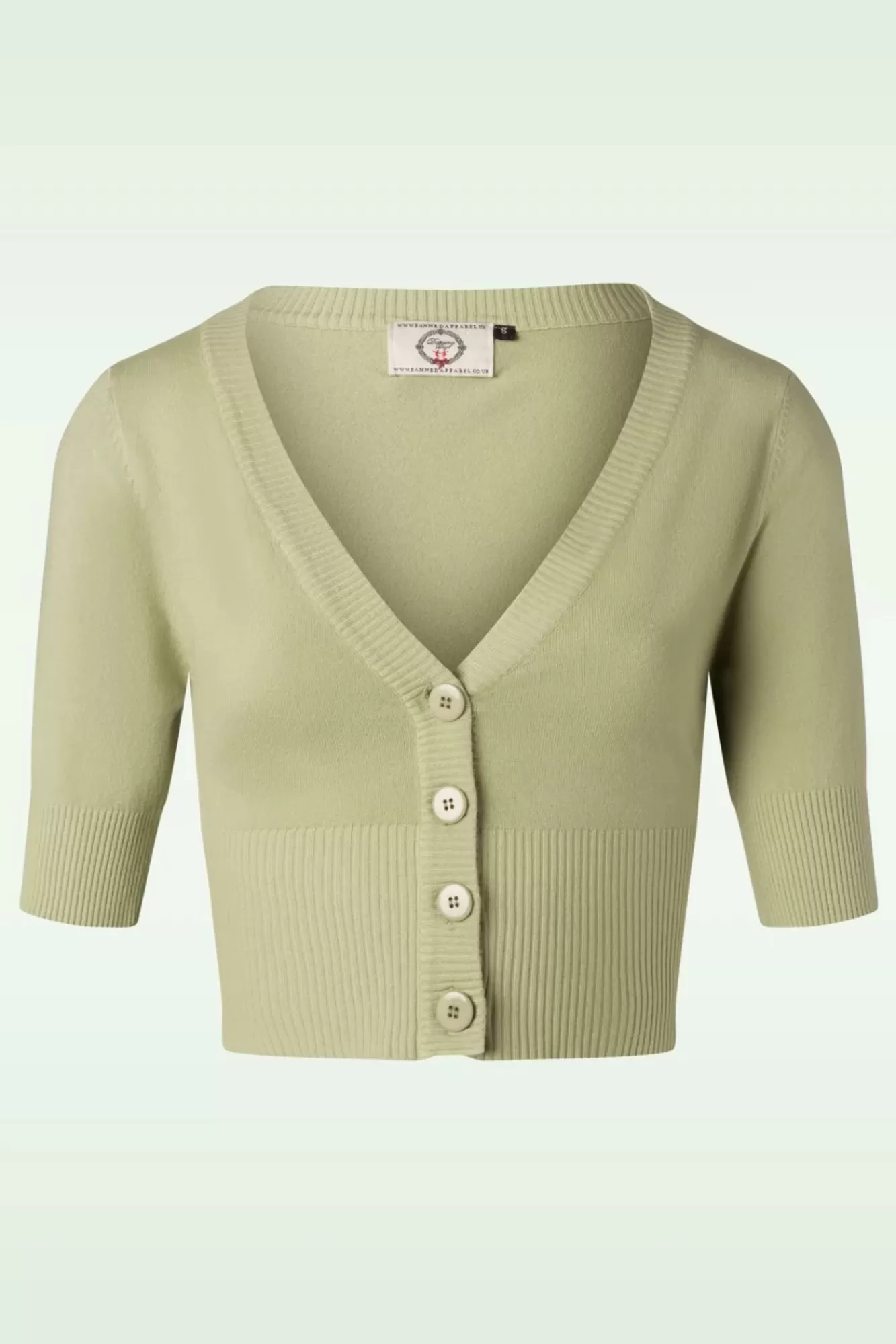 New Banned Retro Overload-Cardigan In Soft Olive