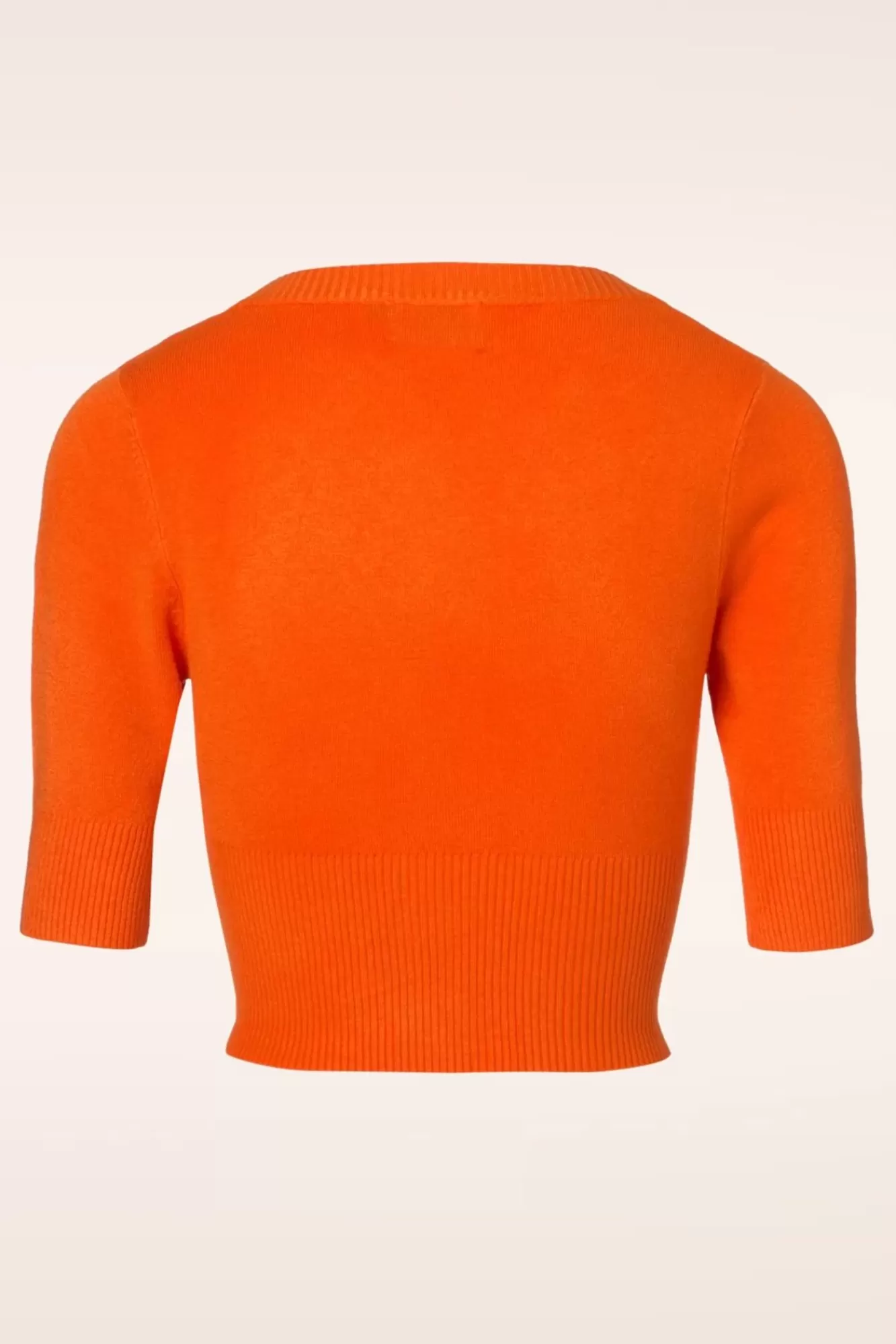 Shop Banned Retro Overload-Strickjacke In Orange