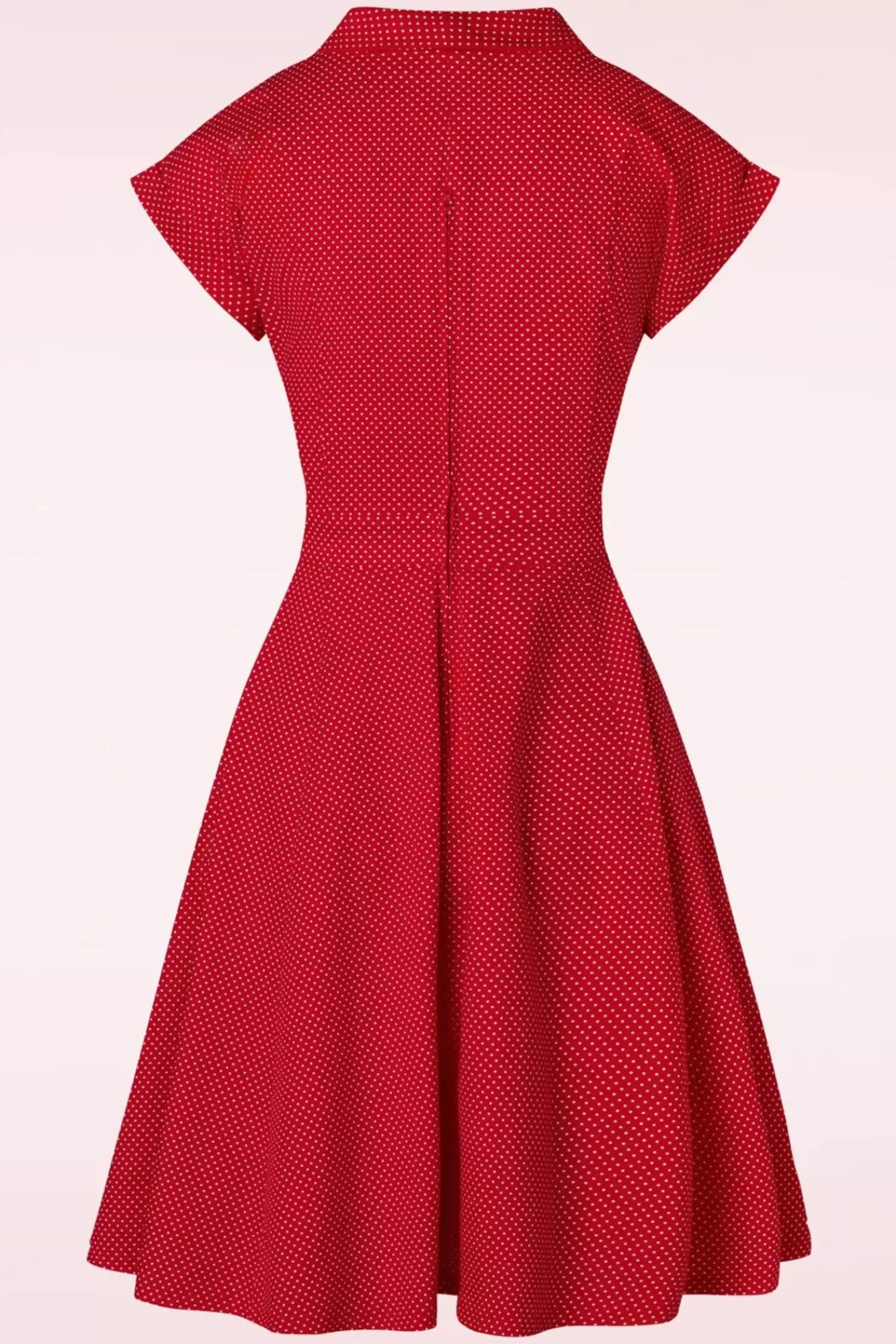 Flash Sale Banned Retro Polka Dot Tanz Kleid In Rot