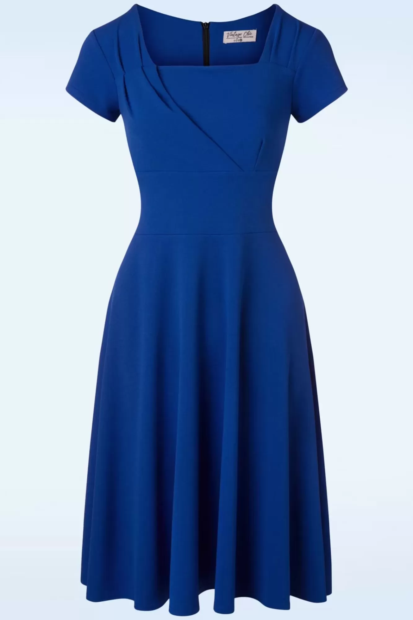 Fashion Vintage Chic for Topvintage Riyana Swing Kleid In Konigsblau