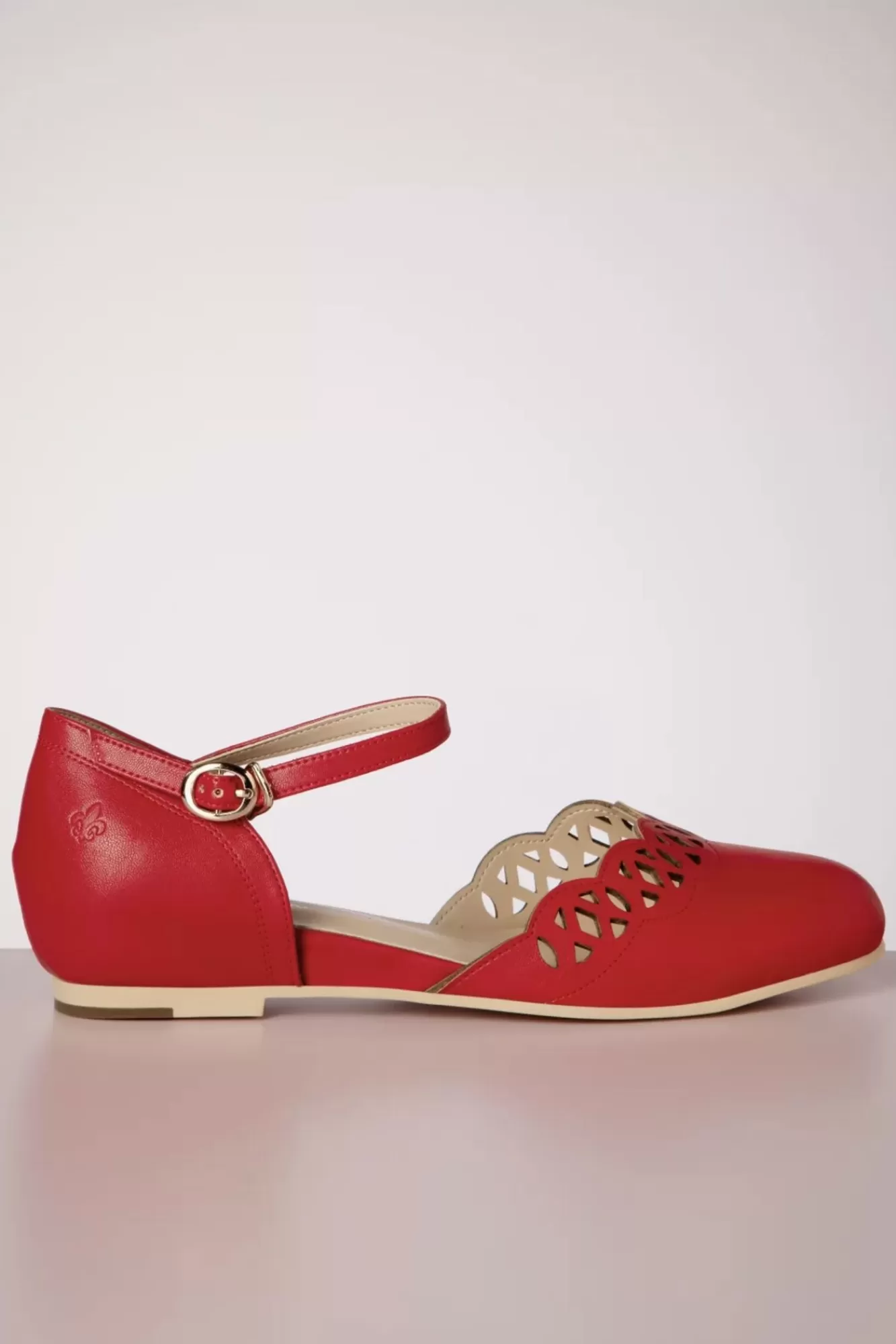 Best Sale Charlie Stone Siena Ballerina Flats In Rot