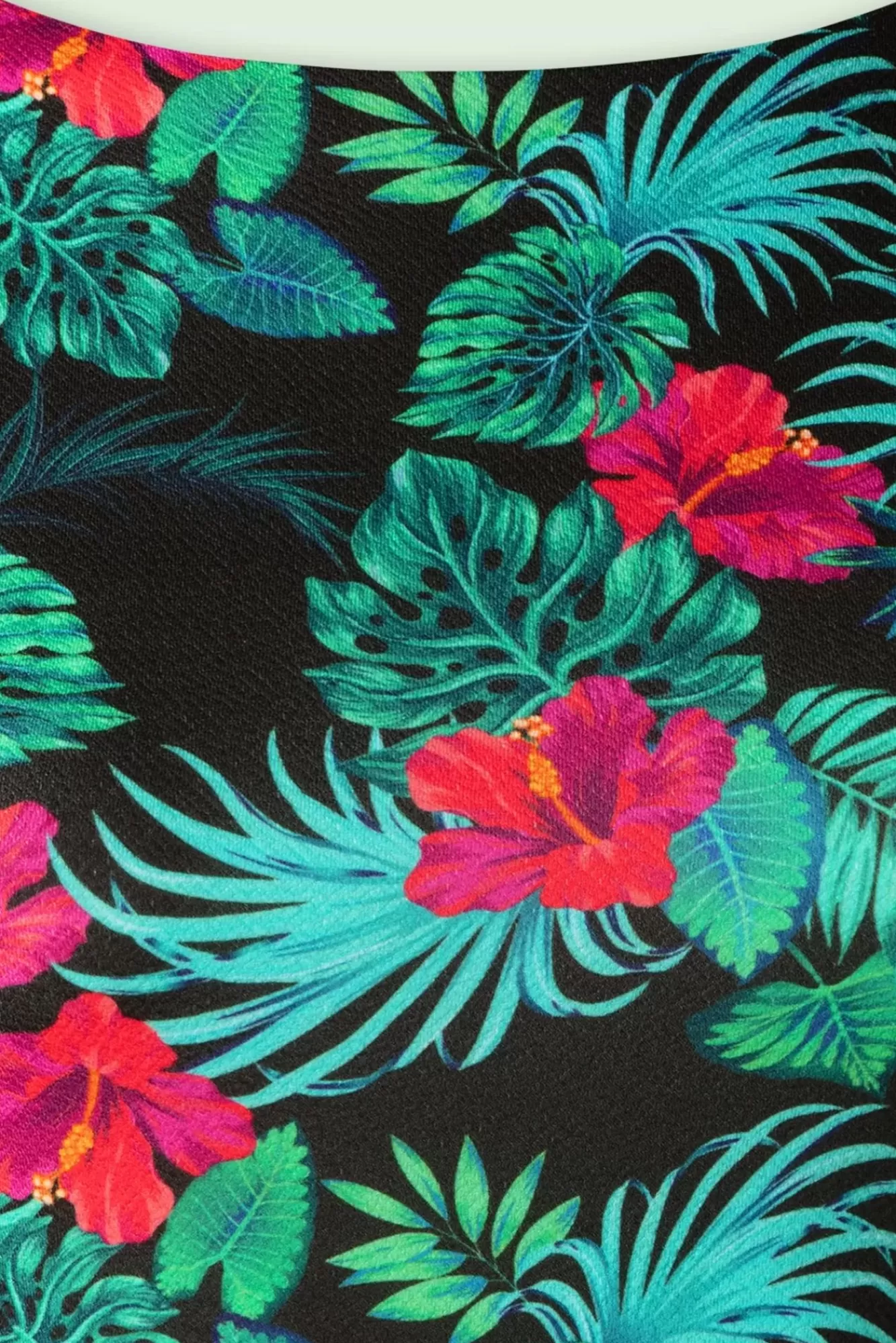 Sale Vintage Chic for Topvintage Tanya Tropical Etuikleid In Schwarz