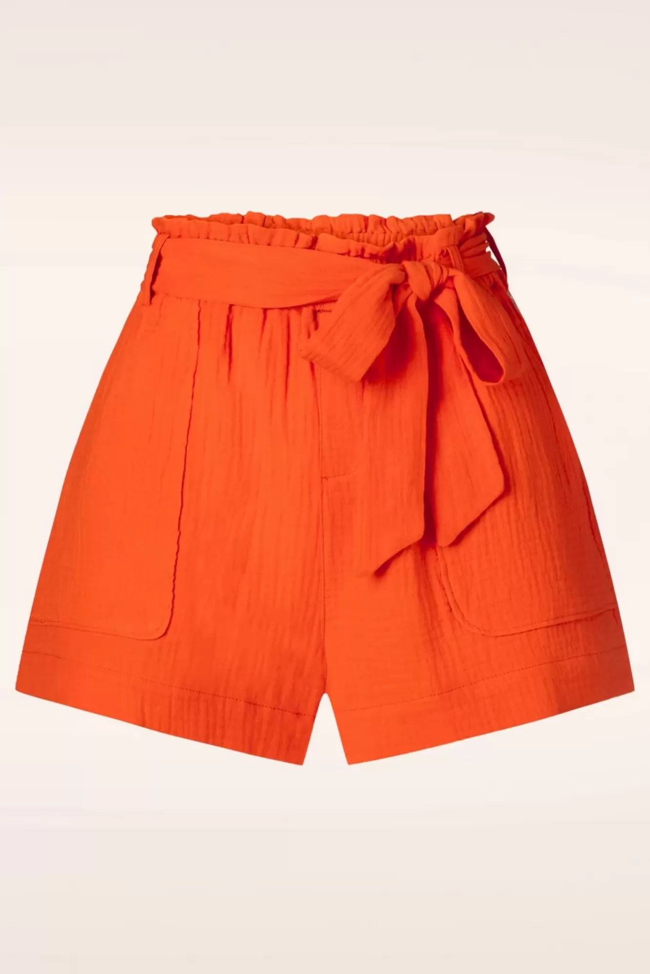 Clearance Smashed Lemon Tetra Shorts In Orange