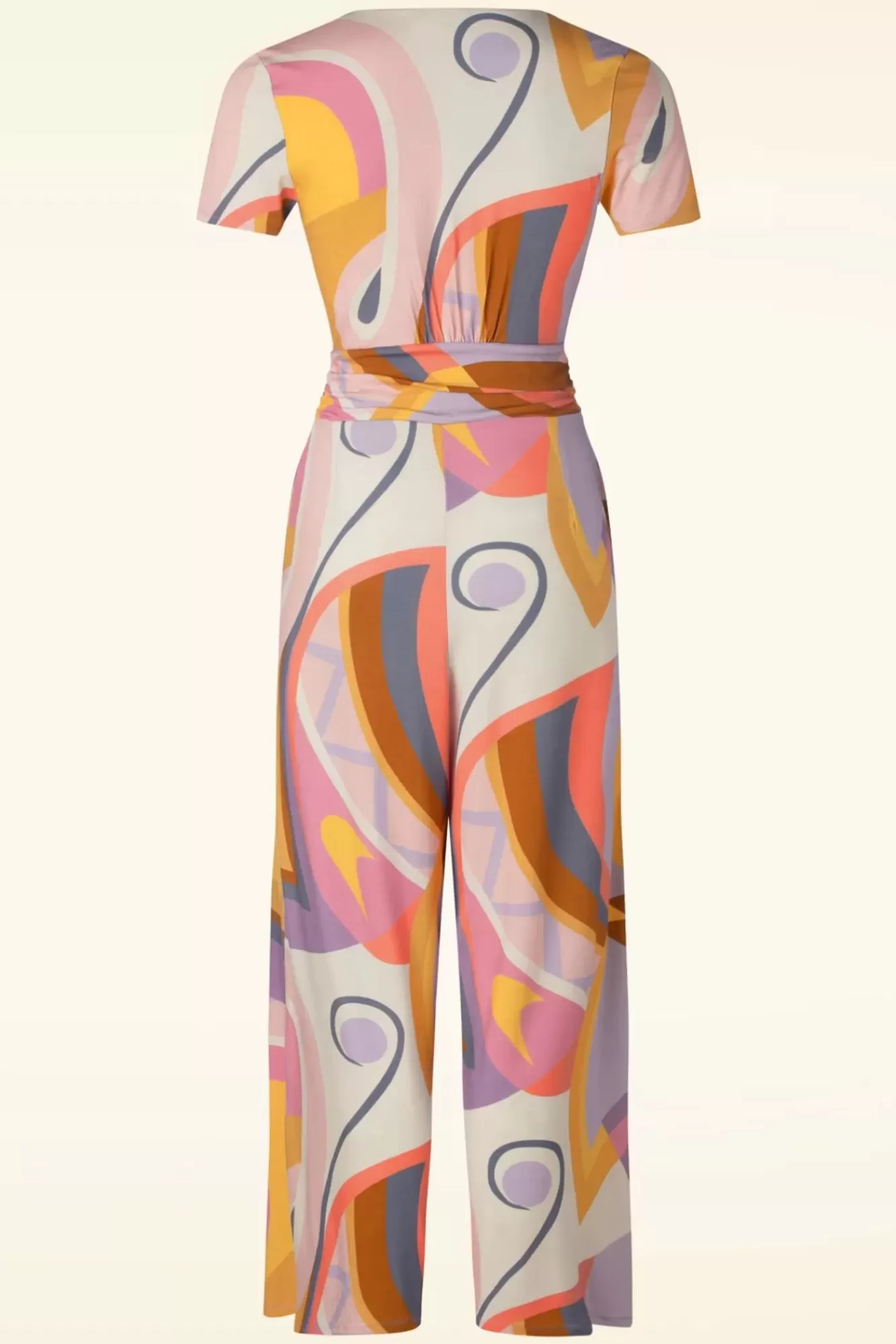 Fashion Zilch Thalia Jumpsuit In Sixties Lavendel