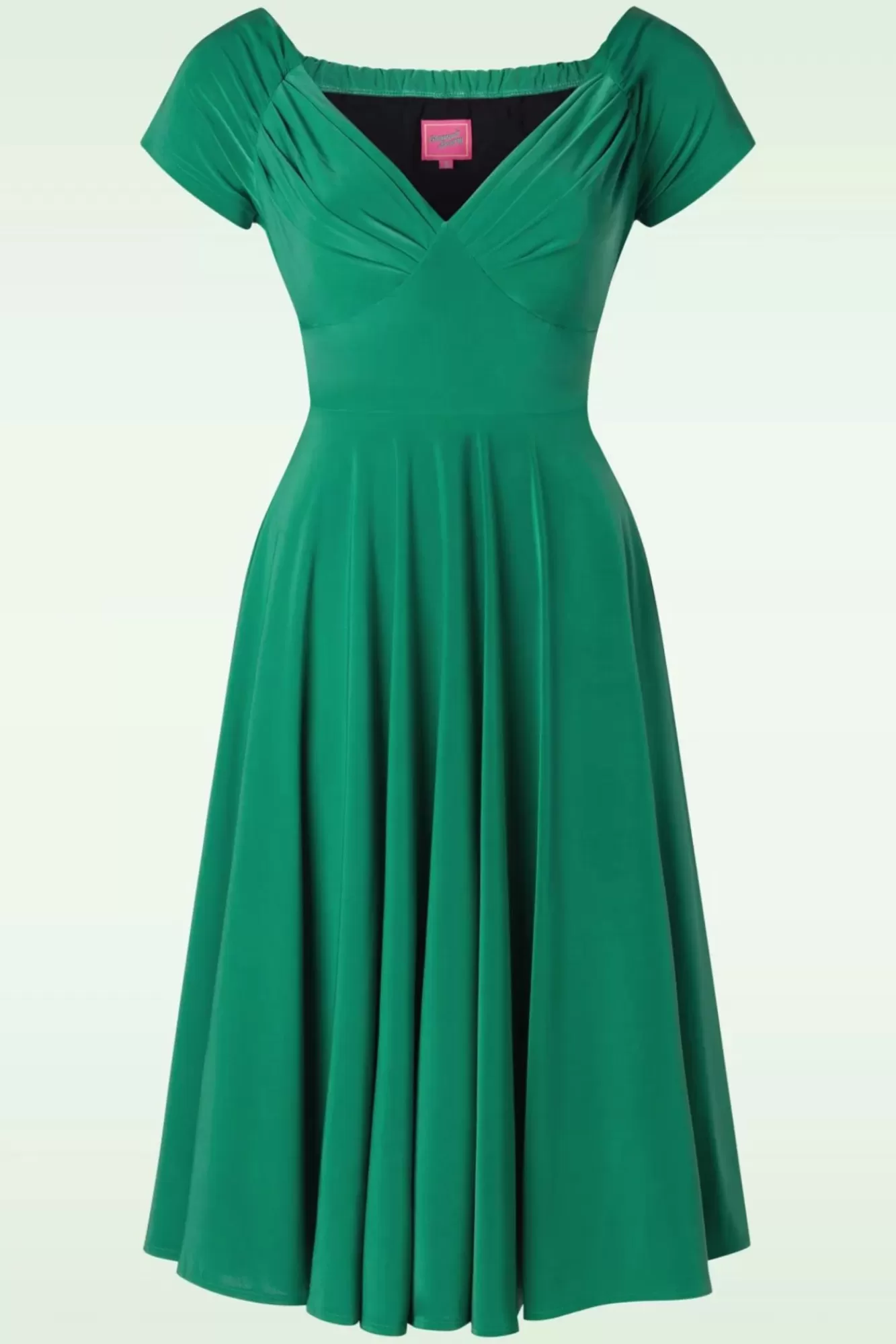 Shop Glamour Bunny The Marilyn Swing Kleid In Seafoam Grun