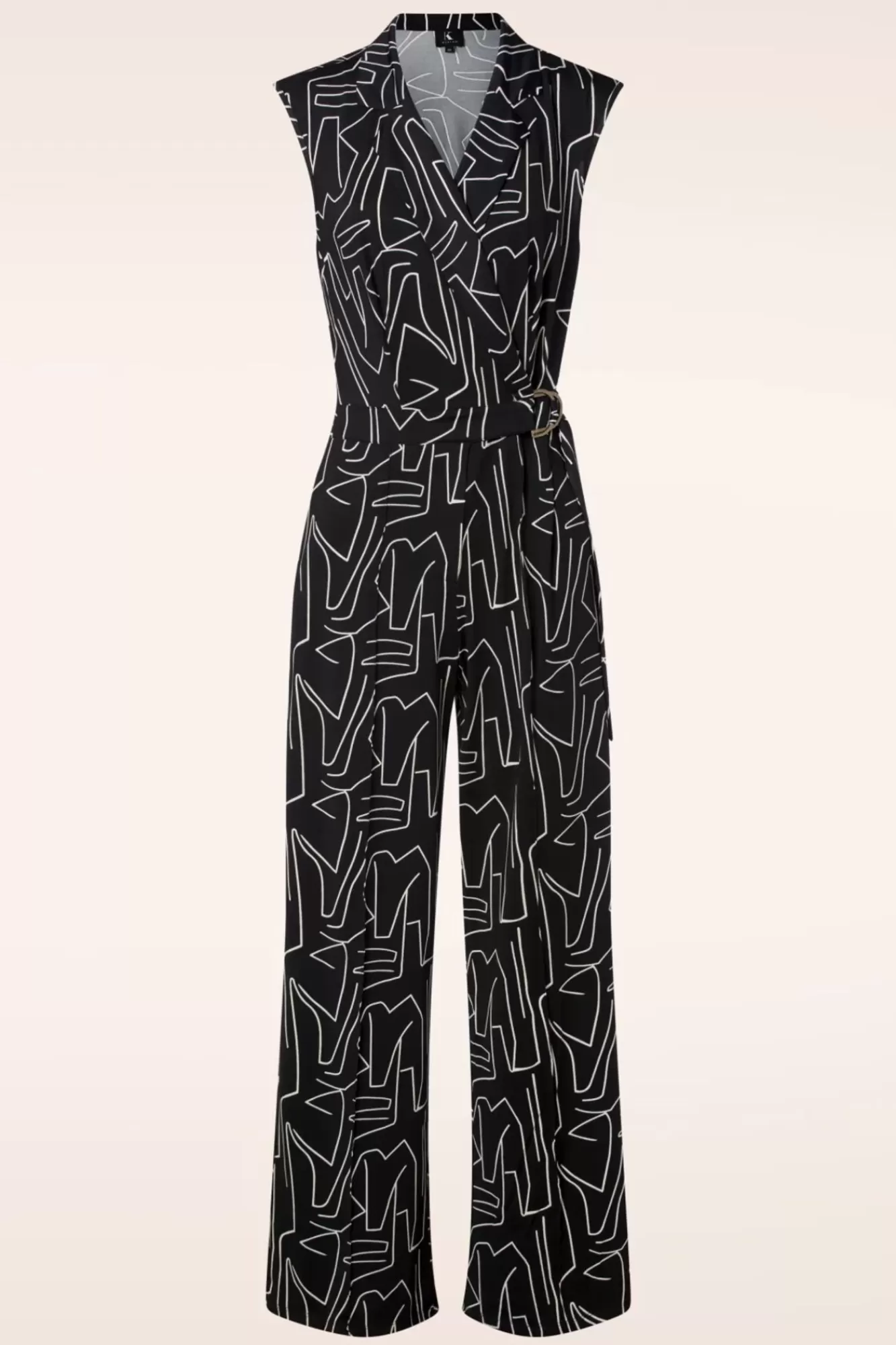 Clearance K-Design Tiffany Jumpsuit In Schwarz