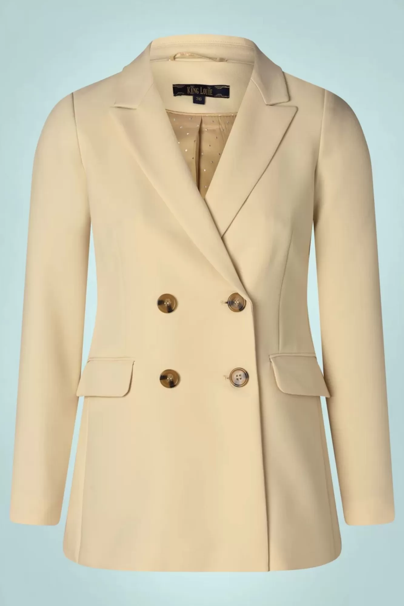 Flash Sale King Louie Tina Simonet Blazer In Vanillecreme