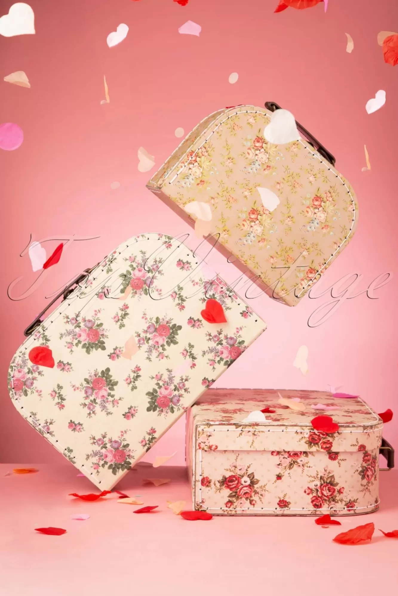 Discount Sass & Belle Vintage Rose Koffer-Set