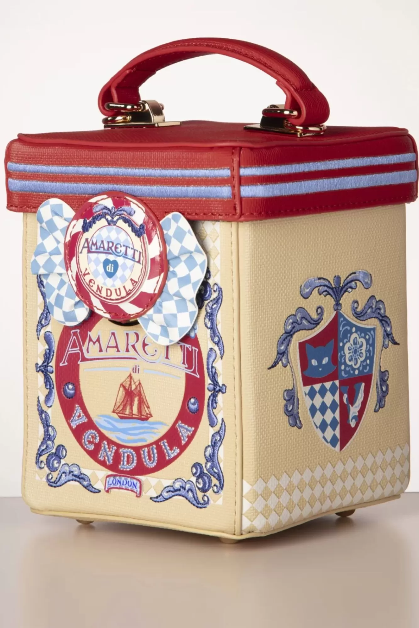 New Vendula Viva Italia Amaretti Biscuit Box Tasche