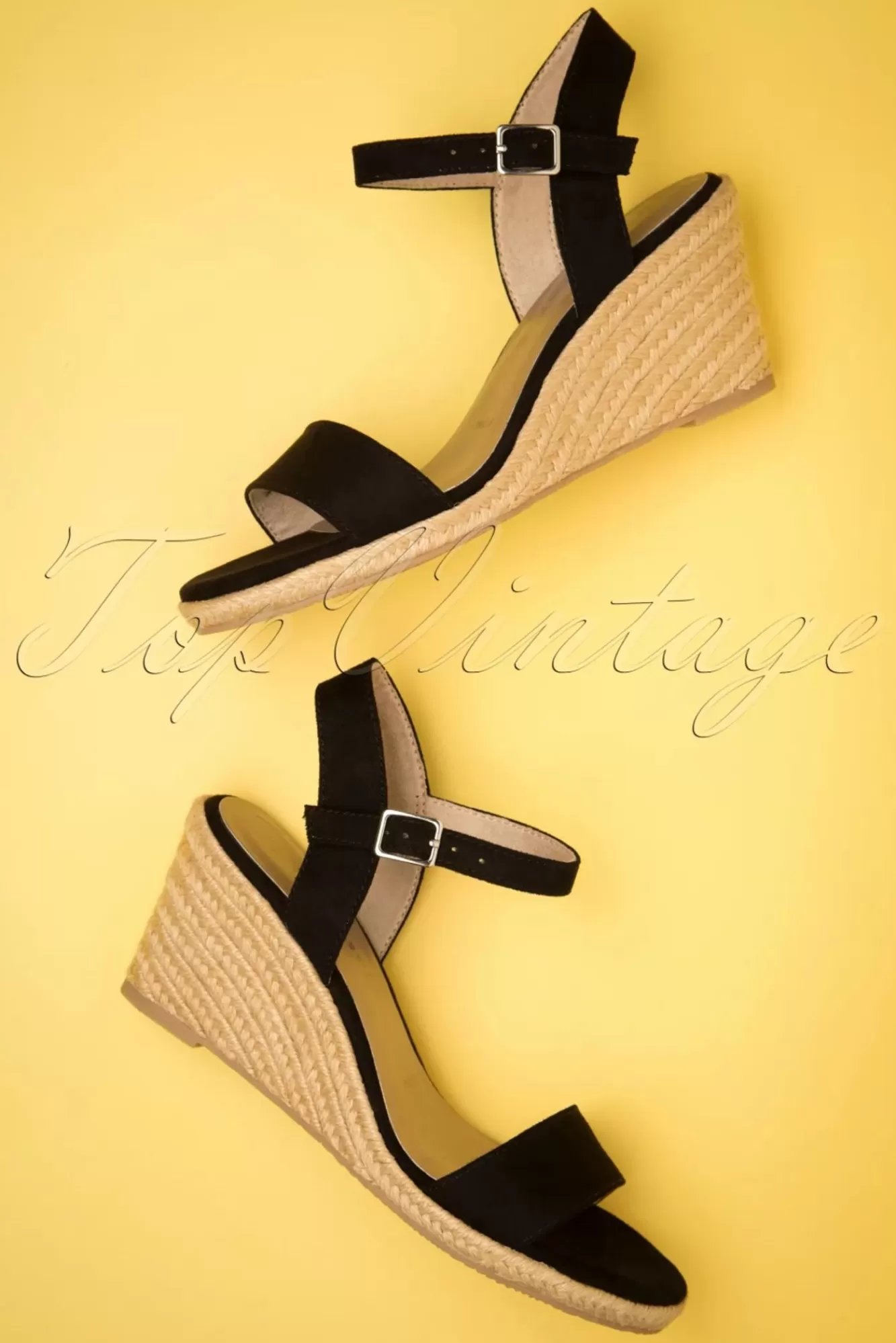 Store Tamaris Winnie Wedges In Schwarz