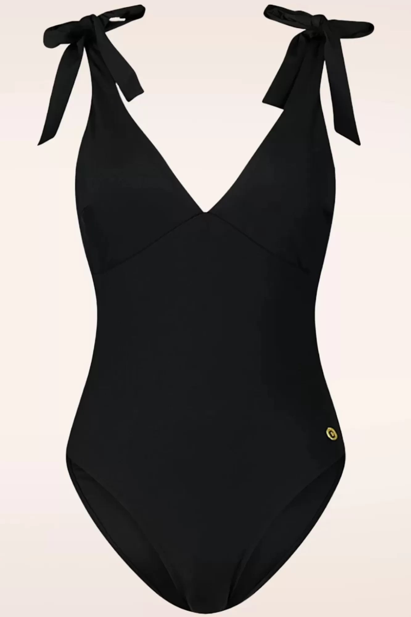 New TC Beach Wow Rib Badeanzug In Schwarz