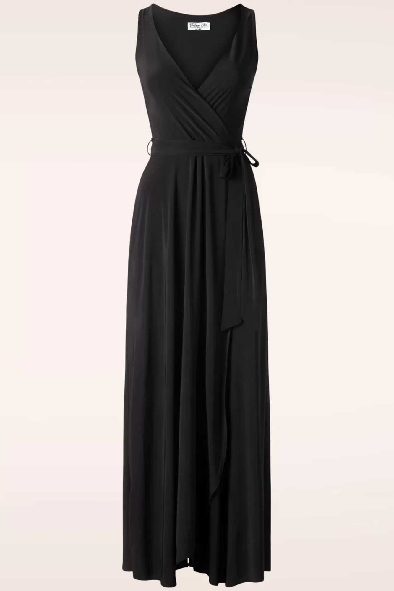 Discount Vintage Chic for Topvintage Zoe Maxi Kleid In Schwarz